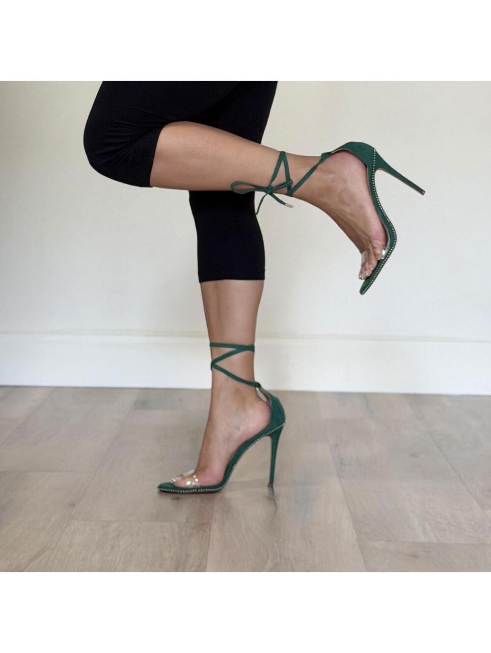 Olivia Women's Green Sandal